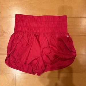 FP Movement by Free People Red Athletic Shorts